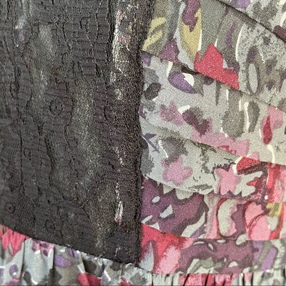 Urban Outfitters Staring At Stars Floral Fit & Flare Mini Dress 0 - Picture 5 of 6